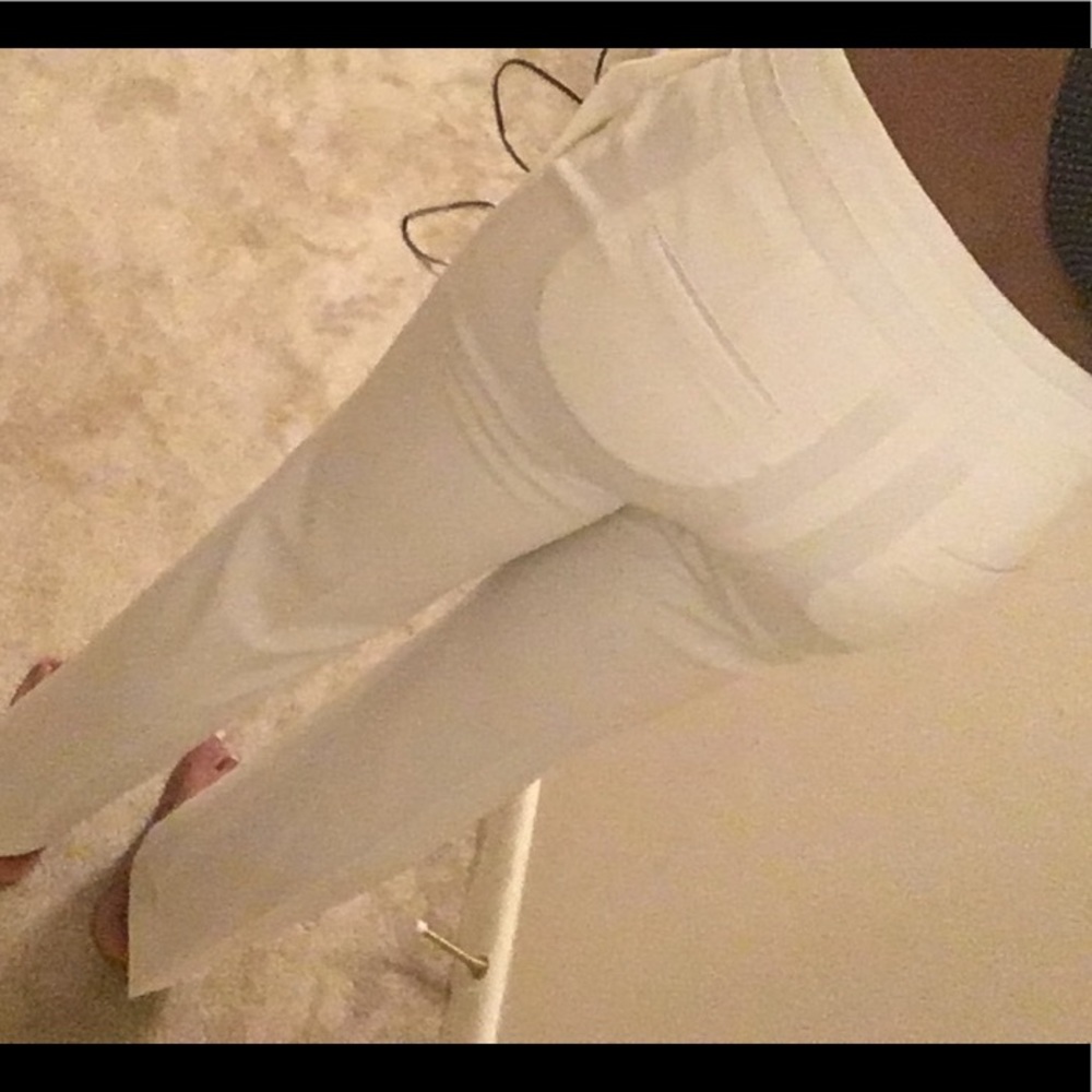 Fresh White Light-Weight Pants